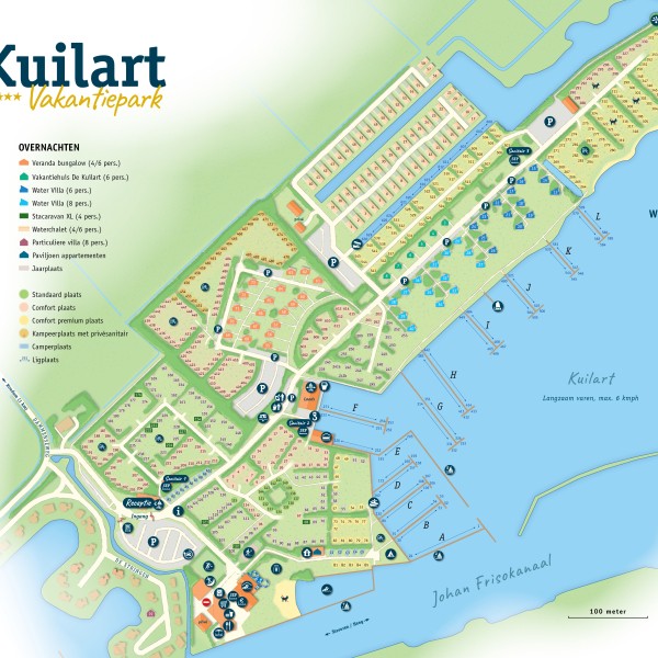 Plattegrond De Kuilart 2024