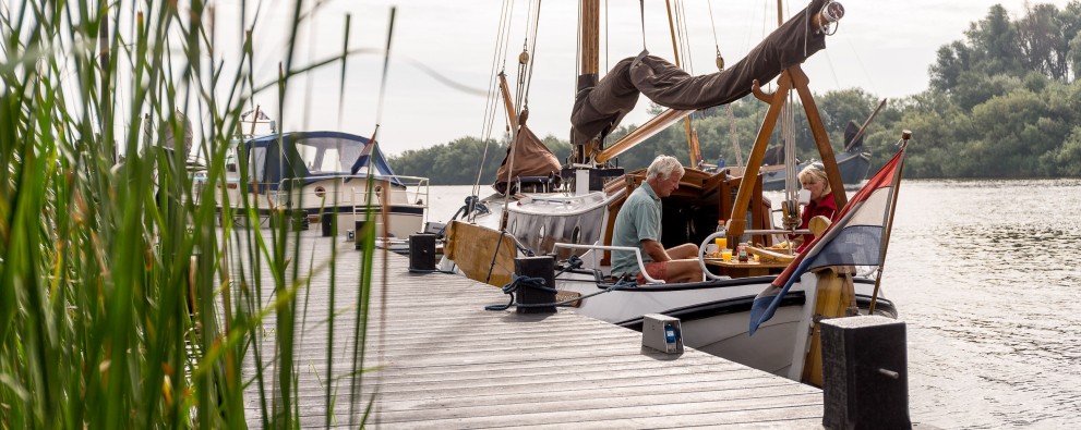 De Kuilart Zeilboot aan steiger